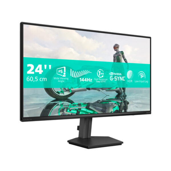 Philips Evnia 3000 24M2N3200NF/00 monitor komputerowy 60,5 cm (23.8") 1920 x 1080 px Full HD LCD Czarny