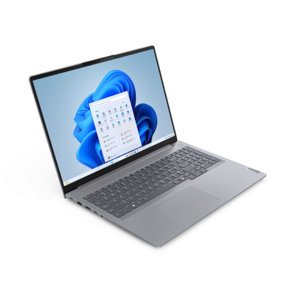 Lenovo ThinkBook 16 G7 ARP AMD Ryzen™ 5 7535HS Laptop 40,6 cm (16") WUXGA 16 GB DDR5-SDRAM 512 GB SSD Wi-Fi 6E (802.11ax) Windows 11 Pro Angielski Szary