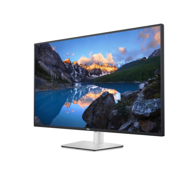 DELL UltraSharp U4323QE monitor komputerowy 109,2 cm (43") 3840 x 2160 px 4K Ultra HD LCD Srebrny