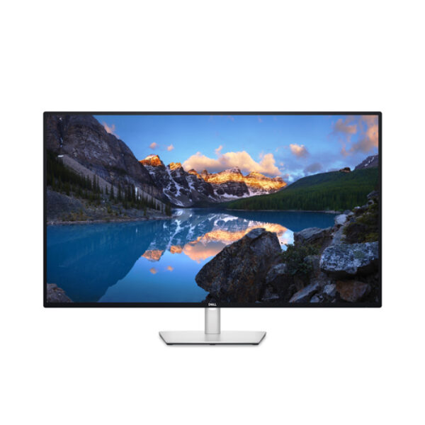 DELL UltraSharp U4323QE monitor komputerowy 109,2 cm (43") 3840 x 2160 px 4K Ultra HD LCD Srebrny