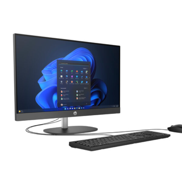 HP ProOne 245 G10 Desktop PC AMD Ryzen™ 5 7520U 60,5 cm (23.8") 1920 x 1080 px 16 GB LPDDR5-SDRAM 512 GB SSD Windows 11 Pro Wi-Fi 6 (802.11ax)
