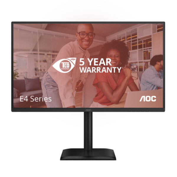 AOC 27E4CV monitor komputerowy 68,6 cm (27") 1920 x 1080 px Full HD LED Czarny
