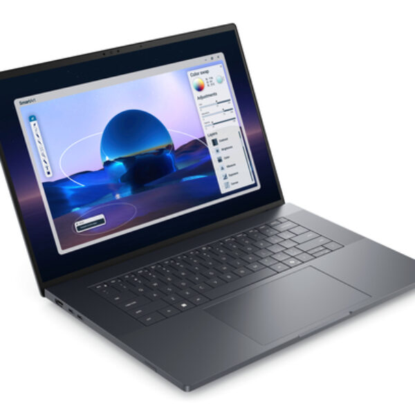 DELL Pro Max 16 Premium MA16250 Intel Core Ultra 7 265H Mobilna stacja robocza 40,6 cm (16") Full HD+ 32 GB LPDDR5x-SDRAM 1 TB SSD NVIDIA RTX PRO 2000 Blackwell Wi-Fi 7 (802.11be) Windows 11 Pro Angielski Czarny