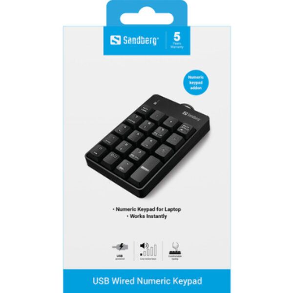 Sandberg USB Wired Numeric Keypad