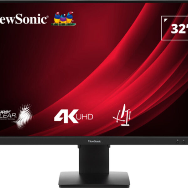 Viewsonic VG3208-4K monitor komputerowy 81,3 cm (32") 3840 x 2160 px 4K Ultra HD LED Czarny