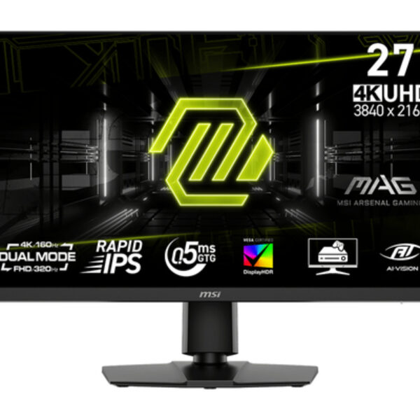 MSI MAG 272URDF E16 monitor komputerowy 68,6 cm (27") 3840 x 2160 px 4K Ultra HD Czarny