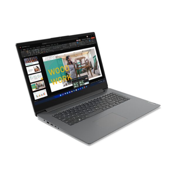 Lenovo V17 G4 IRU Intel® Core™ i7 i7-13620H Laptop 43,9 cm (17.3") Full HD 16 GB DDR4-SDRAM 512 GB SSD Wi-Fi 6 (802.11ax) Windows 11 Pro Angielski Szary