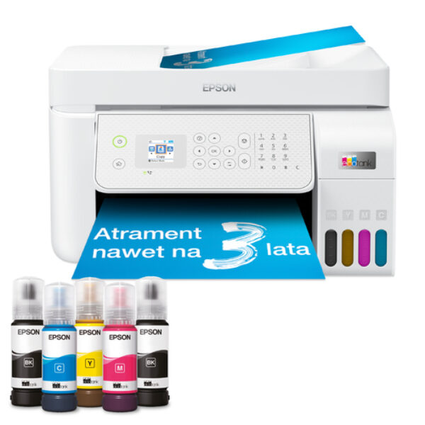Epson EcoTank L5316 Atramentowa A4 5760 x 1440 DPI 33 stron/min Wi-Fi