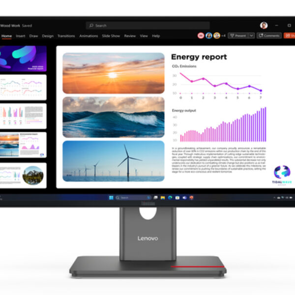 Lenovo ThinkVision P24Q-40 monitor komputerowy 60,5 cm (23.8") 2560 x 1440 px Quad HD LCD Czarny