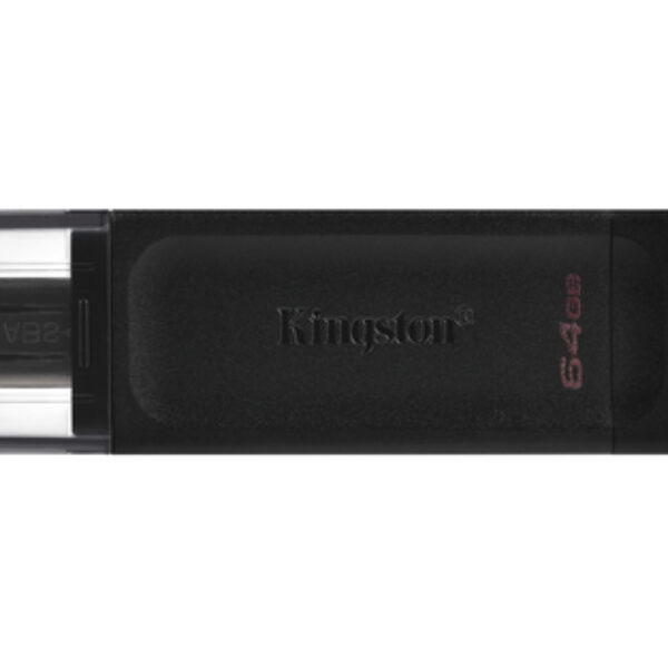 Kingston Technology DataTraveler 70 pamięć USB 64 GB USB Type-C 3.2 Gen 1 (3.1 Gen 1) Czarny