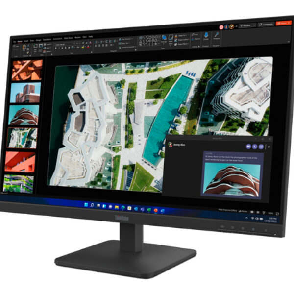 Lenovo ThinkVision S27-4e monitor komputerowy 68,6 cm (27") 1920 x 1080 px Full HD LCD Czarny