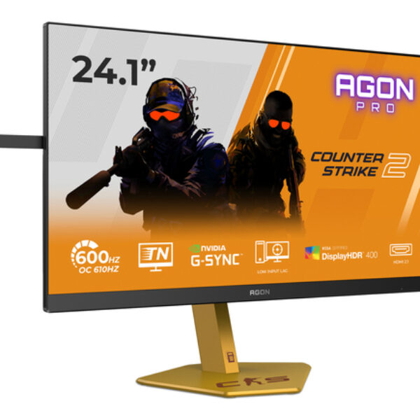 AOC AGON PRO CS24A monitor komputerowy 61,2 cm (24.1") 1920 x 1080 px Full HD LED Czarny