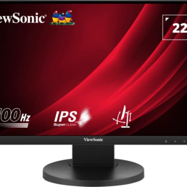 Viewsonic VG Series VG2208A-HD monitor komputerowy 55,9 cm (22") 1920 x 1080 px Full HD LED Czarny