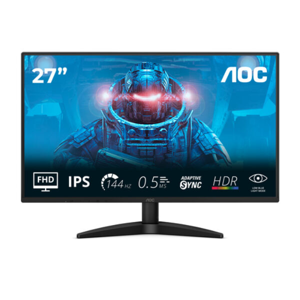AOC B3 27B36X monitor komputerowy 68,6 cm (27") 1920 x 1080 px Full HD LED Czarny