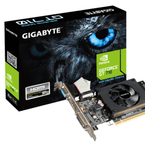 GIGABYTE GV-N710D3-2GL karta graficzna NVIDIA GeForce GT 710 2 GB GDDR3