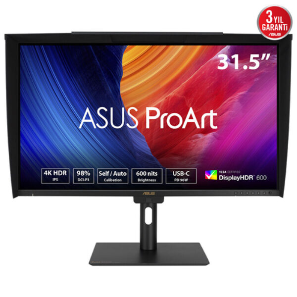 ASUS ProArt PA32UCE monitor komputerowy 80 cm (31.5") 3840 x 2160 px 4K Ultra HD LED Czarny