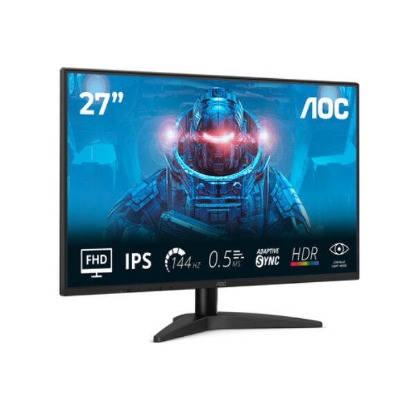 AOC B3 27B36X monitor komputerowy 68,6 cm (27") 1920 x 1080 px Full HD LED Czarny