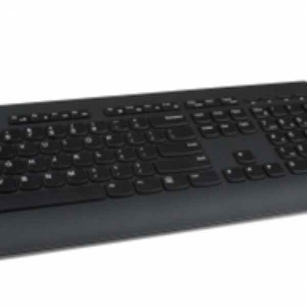 Lenovo 4X30H56829 klawiatura Dołączona myszka Uniwersalne RF Wireless QWERTY US English Czarny