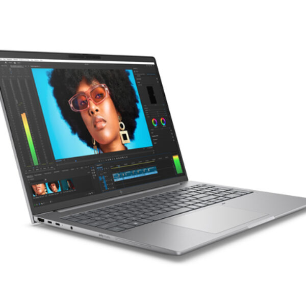 HP ZBook 8 G1i Intel Core Ultra 7 265H Mobilna stacja robocza 40,6 cm (16") WQXGA 32 GB DDR5-SDRAM 1 TB SSD NVIDIA RTX 500 Ada Wi-Fi 7 (802.11be) Windows 11 Pro AI Workstation, AI PC Srebrny