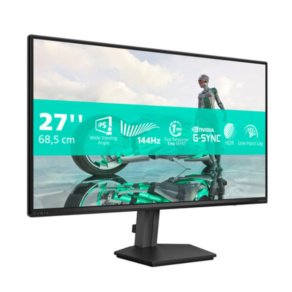 Philips Evnia 3000 27M2N3200NF/00 monitor komputerowy 68,6 cm (27") 1920 x 1080 px Full HD LCD Szary