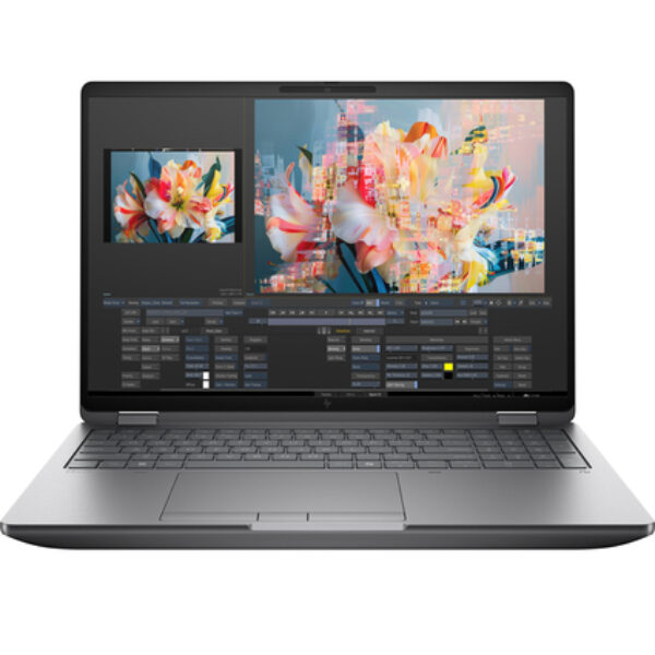 HP ZBook Fury G1i Intel Core Ultra 7 255HX Mobilna stacja robocza 40,6 cm (16") WUXGA 16 GB DDR5-SDRAM 512 GB SSD NVIDIA RTX PRO 1000 Blackwell Wi-Fi 7 (802.11be) Windows 11 Pro AI Workstation, AI PC Srebrny