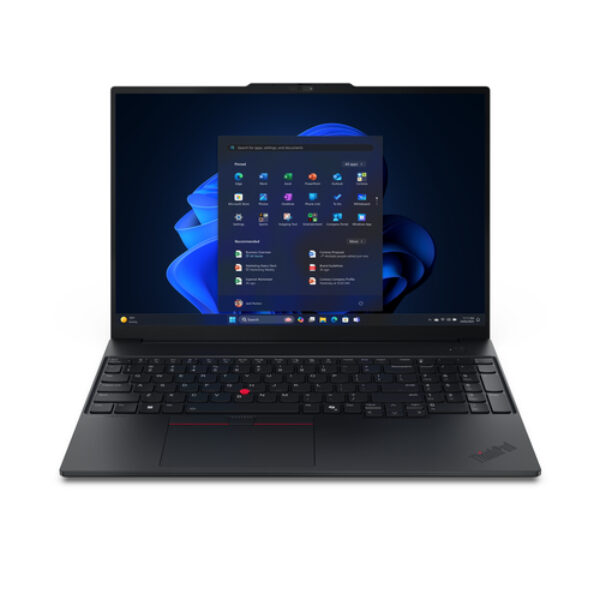 Lenovo ThinkPad E16 Gen 3 (AMD) AMD Ryzen™ 5 220 Laptop 40,6 cm (16") WUXGA 16 GB DDR5-SDRAM 512 GB SSD Wi-Fi 6E (802.11ax) Windows 11 Pro Angielski Czarny