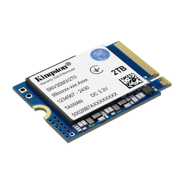 Kingston Technology NV3 2 TB M.2 PCI Express 4.0 NVMe 3D NAND