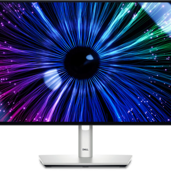 DELL UltraSharp U2424HE monitor komputerowy 60,5 cm (23.8") 1920 x 1080 px Full HD LCD Czarny, Srebrny