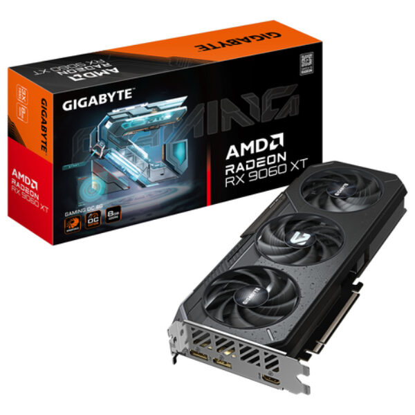GIGABYTE Radeon RX 9060 XT GAMING OC 8G AMD 8 GB GDDR6