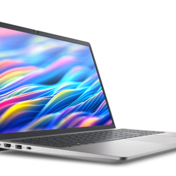 DELL DC15250 Intel® Core™ i7 i7-1355U Laptop 39,6 cm (15.6") Full HD 16 GB DDR4-SDRAM 1 TB SSD Wi-Fi 6 (802.11ax) Windows 11 Pro UK międzynarodowy Platyna, Srebrny