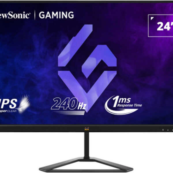 Viewsonic VX Series VX2479A-HD-PRO monitor komputerowy 61 cm (24") 1920 x 1080 px Full HD LED Czarny