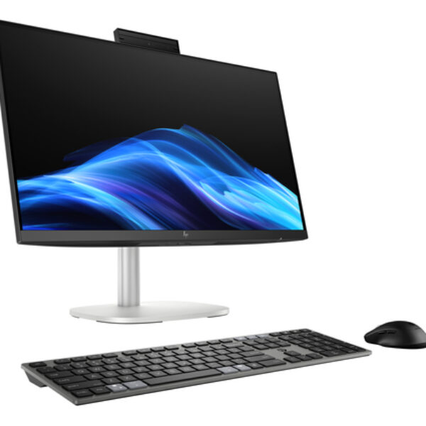 HP EliteStudio 8 G1i AI PC Intel Core Ultra 5 235 60,5 cm (23.8") 1920 x 1080 px All-in-One PC 16 GB DDR5-SDRAM 512 GB SSD Windows 11 Pro Wi-Fi 7 (802.11be) Srebrny