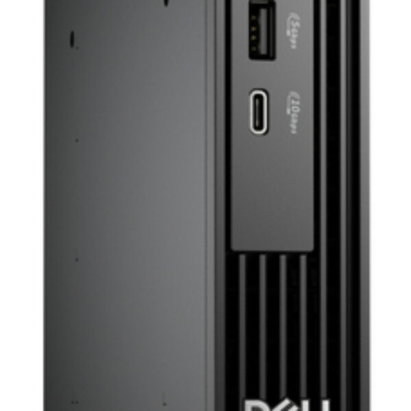 DELL Pro QCM1255 AMD Ryzen™ 7 PRO 8700GE 16 GB DDR5-SDRAM 512 GB SSD Windows 11 Pro Micro PC Mini PC Czarny