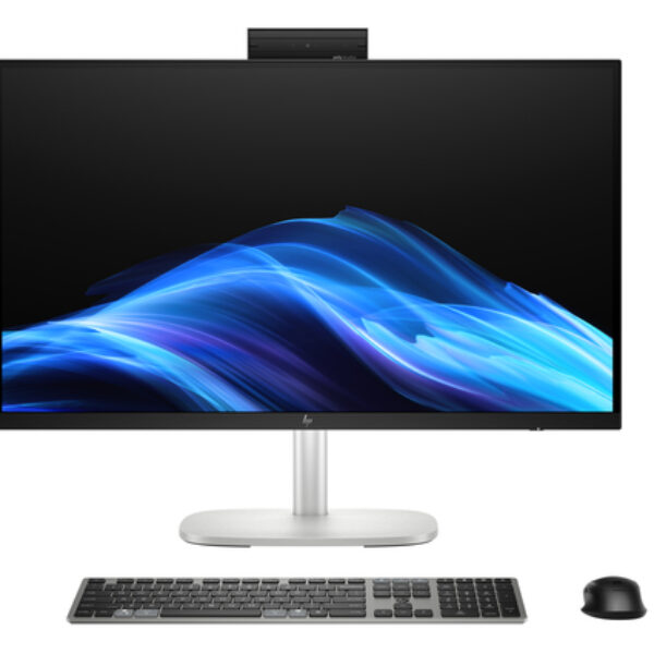 HP EliteStudio 8 G1i AI PC Intel Core Ultra 5 235 68,6 cm (27") 2560 x 1440 px Ekran dotykowy All-in-One PC 16 GB DDR5-SDRAM 512 GB SSD Windows 11 Pro Wi-Fi 7 (802.11be) Srebrny