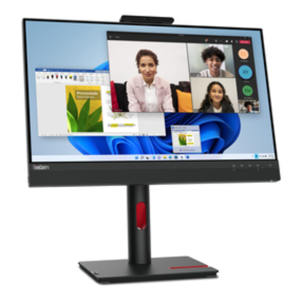 Lenovo ThinkCentre TIO-24 Gen5 monitor komputerowy 60,5 cm (23.8") 1920 x 1080 px Full HD LED Czarny