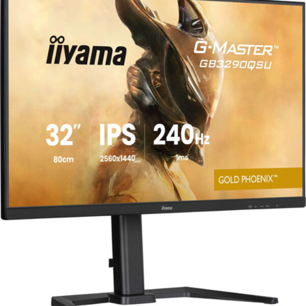 iiyama G-MASTER GB3290QSU-B1 monitor komputerowy 80 cm (31.5") 2560 x 1440 px Quad HD LED Czarny