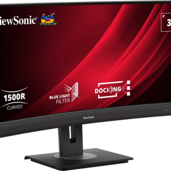 Viewsonic VG3456C monitor komputerowy 86,4 cm (34") 3440 x 1440 px UltraWide Quad HD LED Czarny