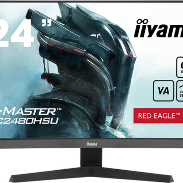 iiyama G-MASTER GC2480HSU-B1 monitor komputerowy 59,9 cm (23.6") 1920 x 1080 px Full HD LED Czarny