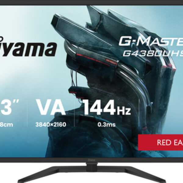 iiyama G-MASTER G4380UHSU-B2 monitor komputerowy 108 cm (42.5") 3840 x 2160 px 4K Ultra HD LED Czarny