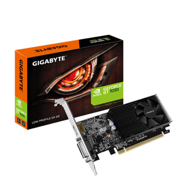 GIGABYTE GV-N1030D4-2GL karta graficzna NVIDIA GeForce GT 1030 2 GB GDDR4