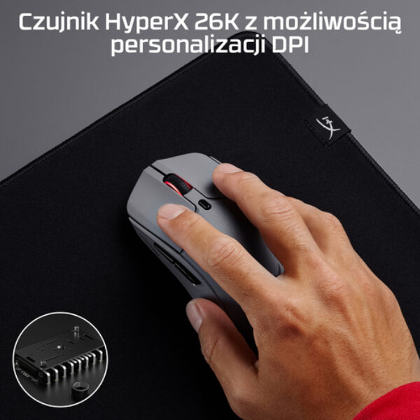 HyperX Pulsefire Haste 2 Pro – 4K bezprzewodowa mysz gamingowa