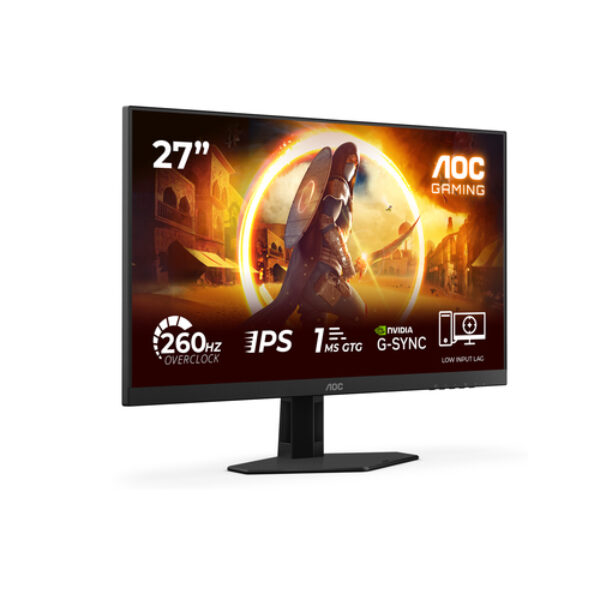 AOC G4 27G4ZRE monitor komputerowy 68,6 cm (27") 1920 x 1080 px Full HD LED Czarny, Czerwony