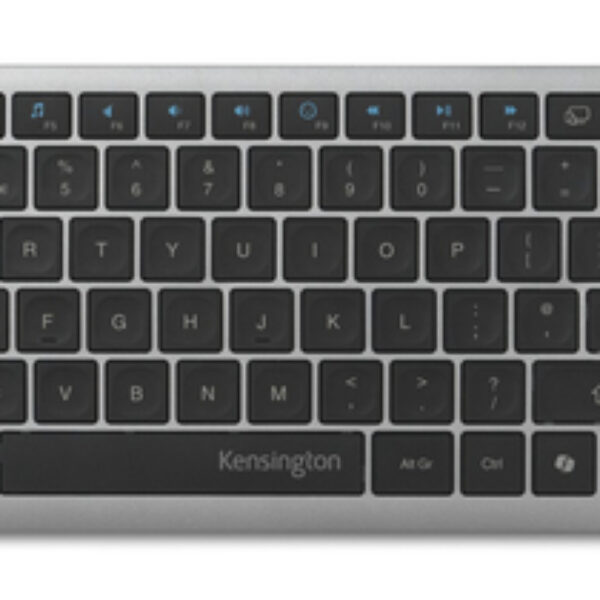 Kensington Kompaktowa klawiatura KB435 EQ do wielu urządzeń, z możliwością ładowania