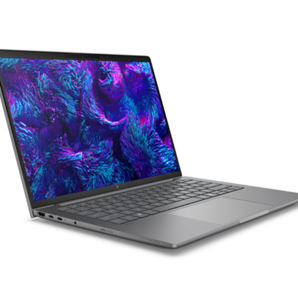 HP ZBook 8 G1i Intel Core Ultra 7 255H Mobilna stacja robocza 35,6 cm (14") WUXGA 16 GB DDR5-SDRAM 512 GB SSD NVIDIA RTX 500 Ada Wi-Fi 7 (802.11be) Windows 11 Pro AI Workstation, AI PC Srebrny