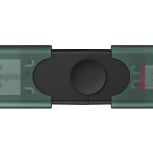 Kingston Technology DataTraveler DuoG2 pamięć USB 256 GB USB Type-A / USB Type-C 3.2 Gen 1 (3.1 Gen 1) Czarny, Zielony