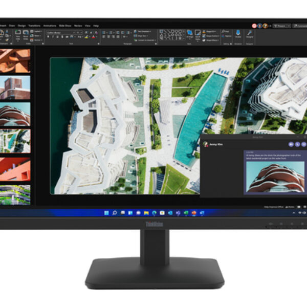 Lenovo ThinkVision S27-4e monitor komputerowy 68,6 cm (27") 1920 x 1080 px Full HD LCD Czarny