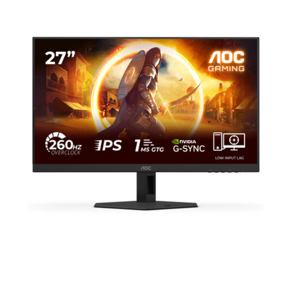 AOC G4 27G4ZRE monitor komputerowy 68,6 cm (27") 1920 x 1080 px Full HD LED Czarny, Czerwony