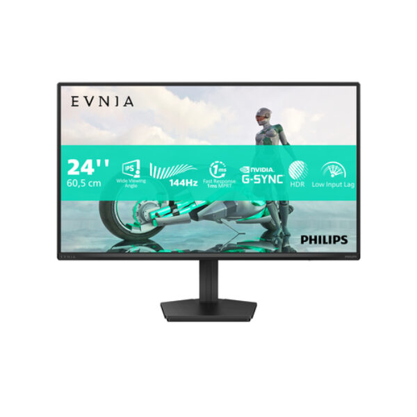 Philips Evnia 3000 24M2N3200NF/00 monitor komputerowy 60,5 cm (23.8") 1920 x 1080 px Full HD LCD Czarny