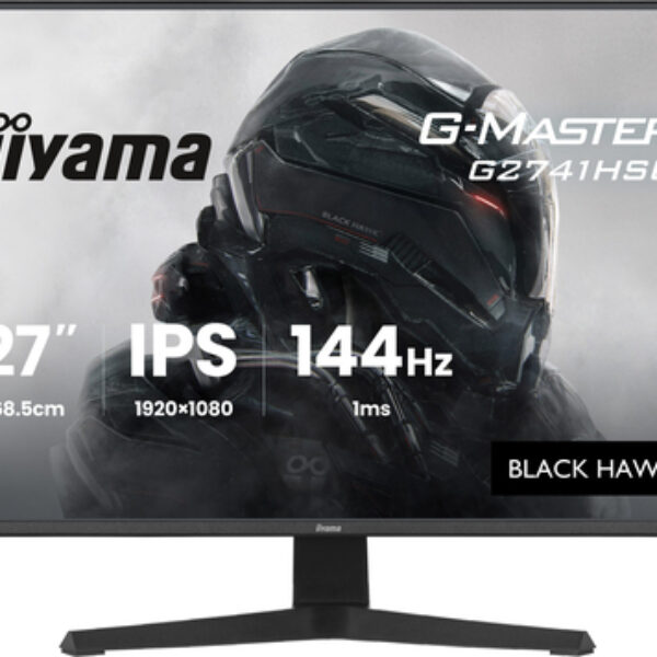 iiyama G-MASTER G2741HSU-B1 monitor komputerowy 68,6 cm (27") 1920 x 1080 px Full HD Czarny