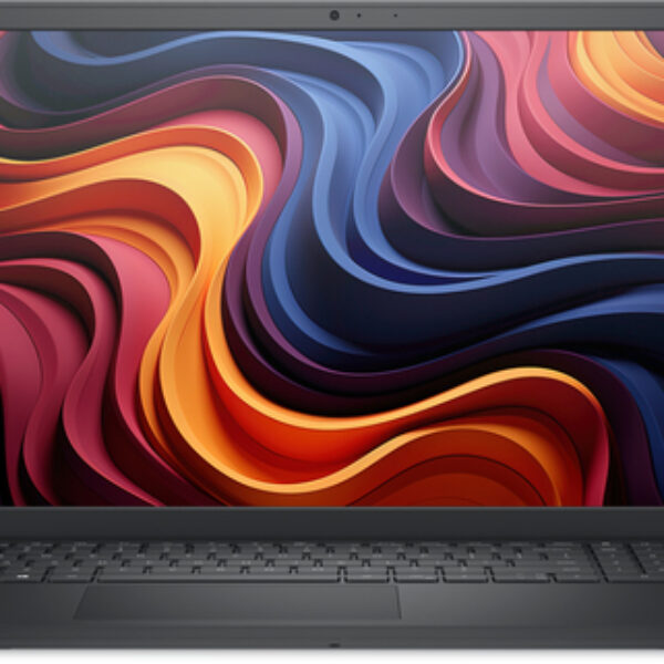DELL DC15255 AMD Ryzen™ 5 7520U Laptop 39,6 cm (15.6") Full HD 8 GB LPDDR5-SDRAM 512 GB SSD Wi-Fi 5 (802.11ac) Windows 11 Pro UK międzynarodowy Czarny
